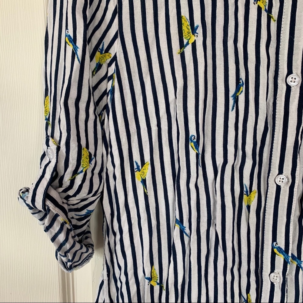 LOB Long Button Down Top - Picture 4 of 4